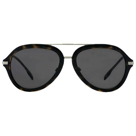 burberry 54mm pilot sunglasses|Pilot Sunglasses in Black .